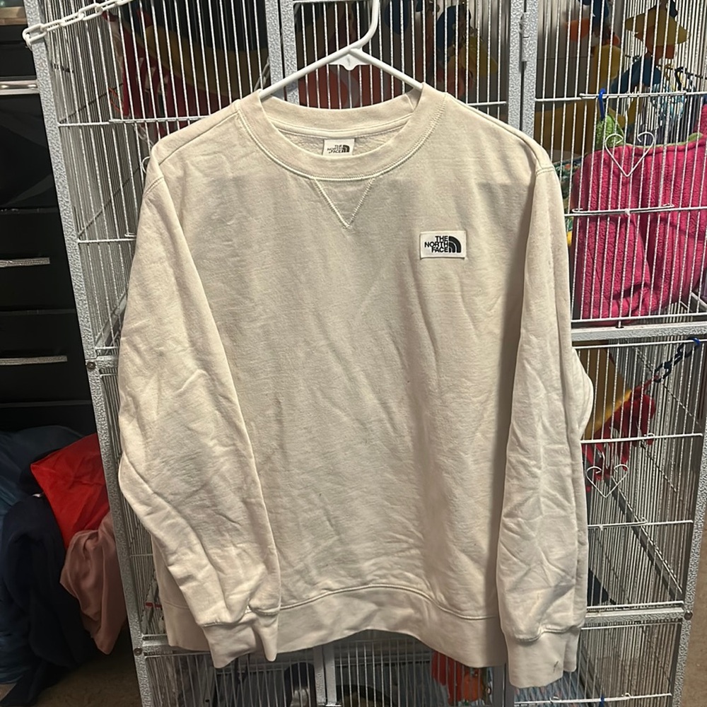 The North Face womens Cream Sweater